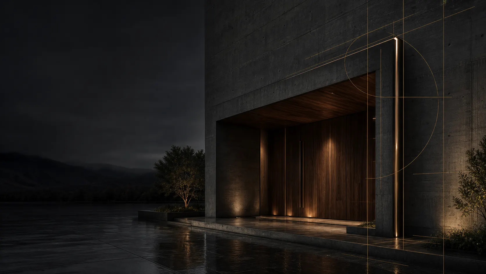 Refined contemporary architecture delivered as a complete environment
